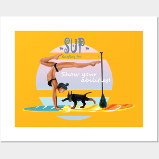 Sup / Surfing Posters and Art